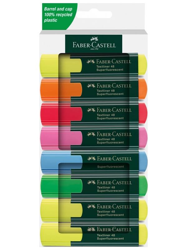 Set 8 textmarker 1548 2004 Faber-Castell FC 254848
