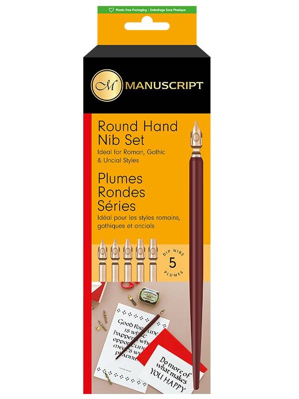 Set caligrafie round hand Manuscript MDP2027