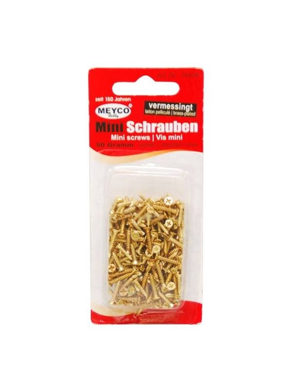 Suruburi mici asortate 50g Meyco 28408