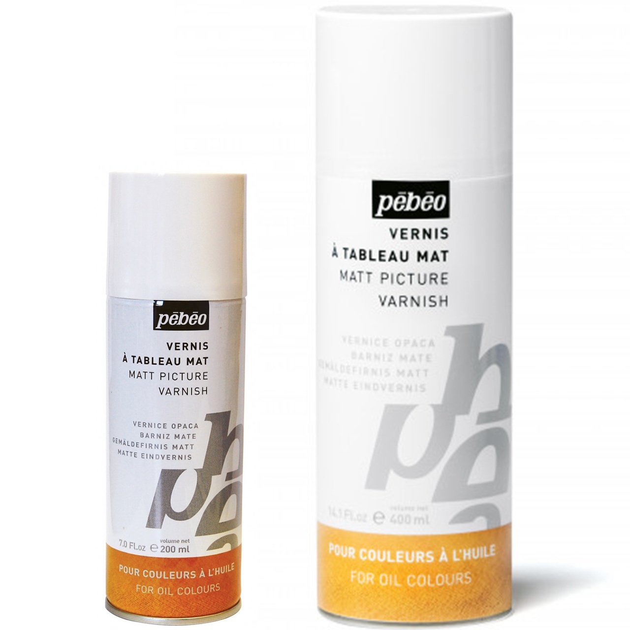 Vernis spray mat pentru pictura Pebeo (Gramaj: 200 ml)