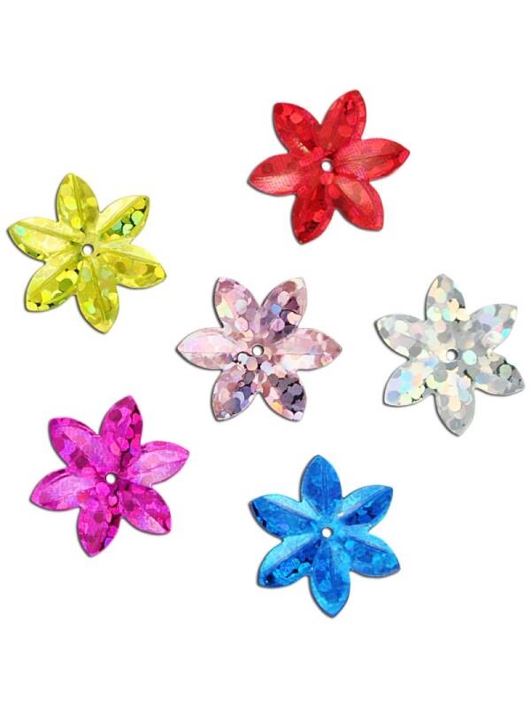 Confetti flori cu glitter 20g Meyco 207-34