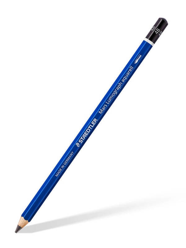 Creion grafit acuarelabil Mars Lumograph 100A Staedtler (Tarie: 6B)