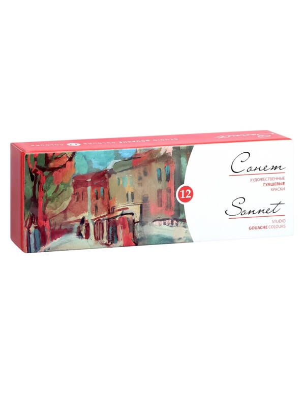 Gouache set 12 x 40 ml Sonnet 3641064