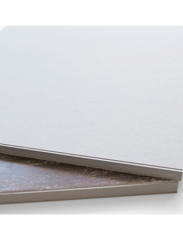 Hartie desen gri 100% reciclata Grey Drasca 200 g/mp (Marime: 72 x 102 cm)