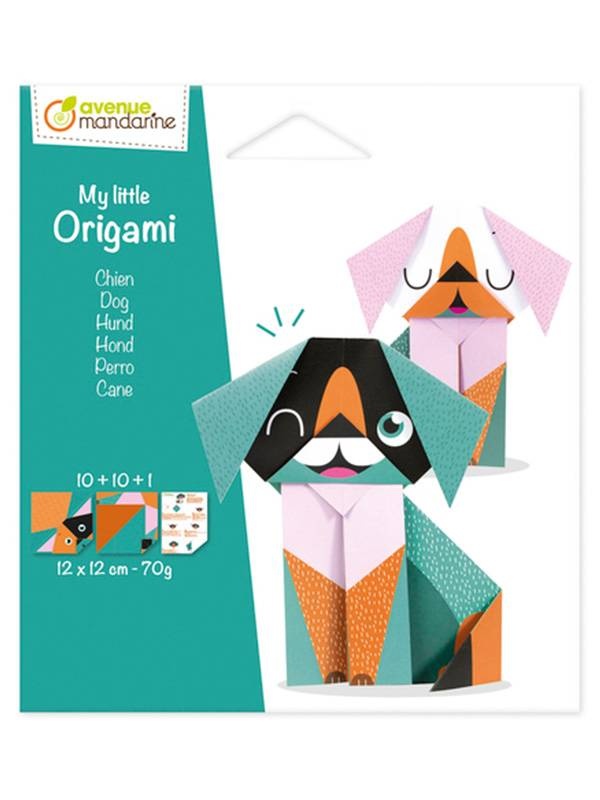 Hartie Origami Avenue Mandarine Catelusi 20 coli 70g 12x12cm OR509C