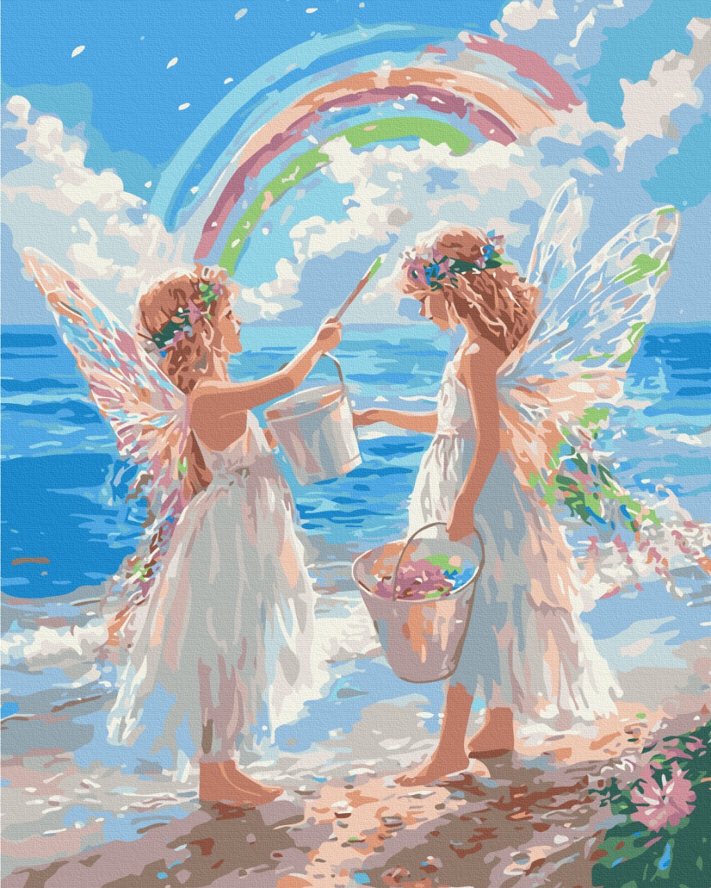 Kit pictura pe numere Fairies 54241