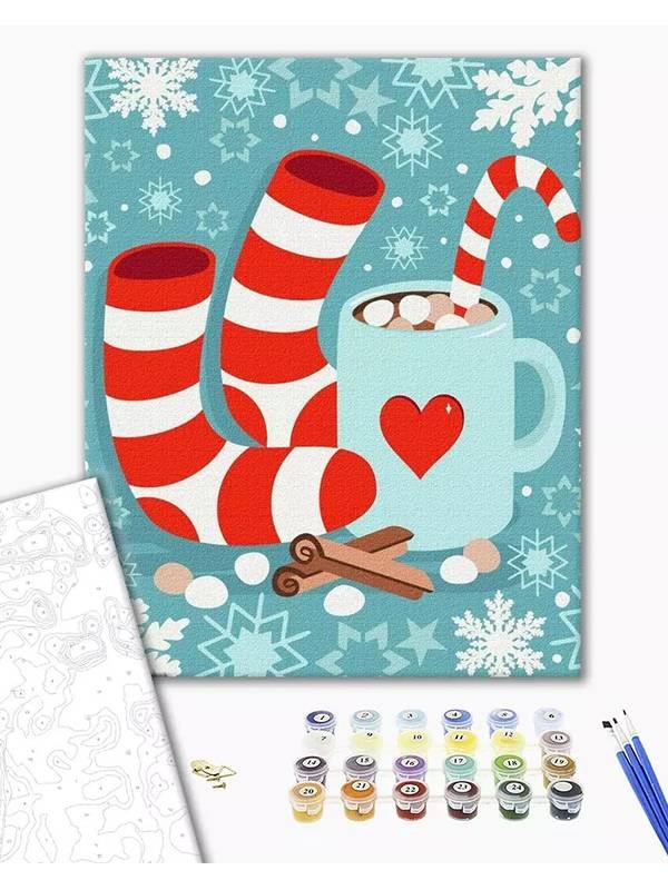 Kit pictura pe numere Winter Mood 52771