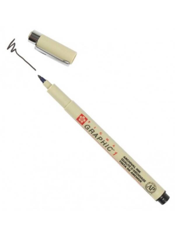 Marker arhivare Pigma Micron Graphic Sakura (Marime: 2 mm)