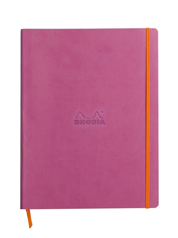 Notebook Hartie Liniata A4+ 80 file 90g Ivory Rhodia 1177 (Culoare Rhodia: Orange)