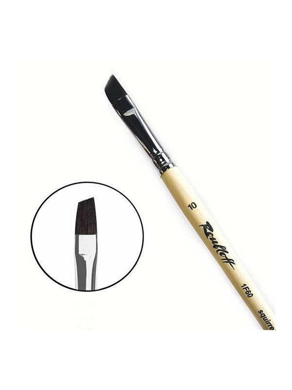 Pensula sintetica oblica Roubloff 1F60 (Marime: 10)