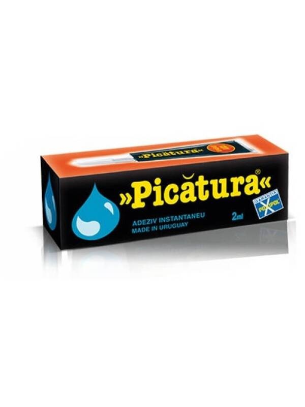 Picatura adeziv instant (Gramaj: 2 ml)