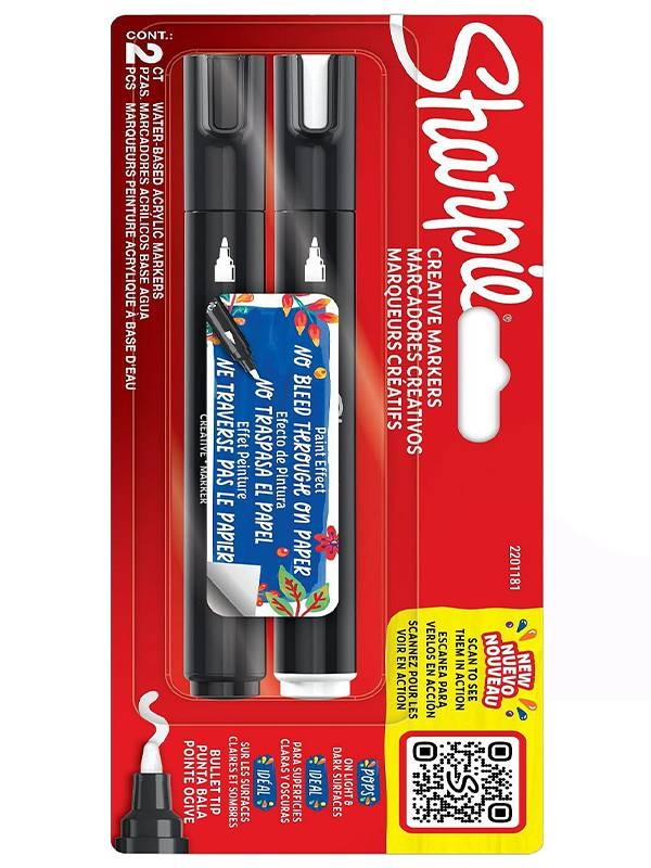 Set 2 Markere permanente Creative Sharpie 2201181