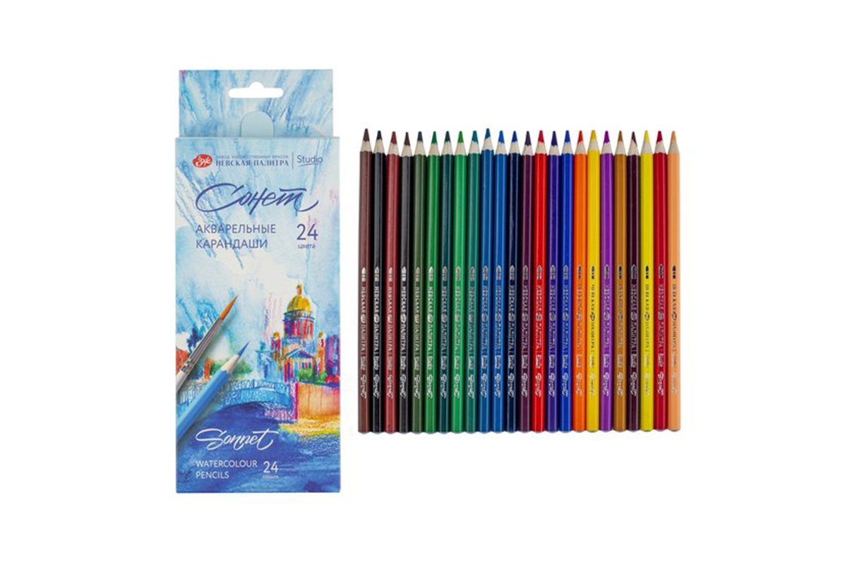 Set 24 Creioane Acuarelabile Sonnet 81412386