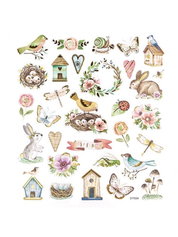 Set 31 abtipilduri de Primavara Dp Craft DPNK-120