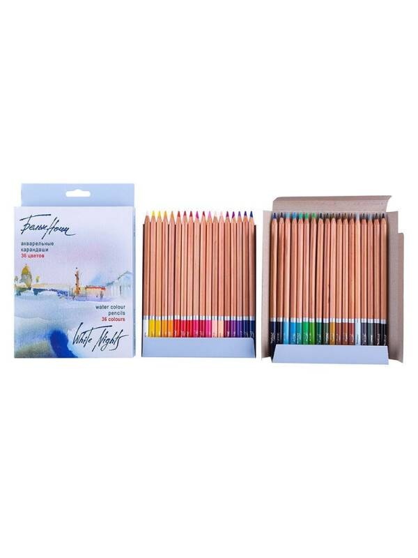 Set 36 creioane acuarela White Nights 158411254