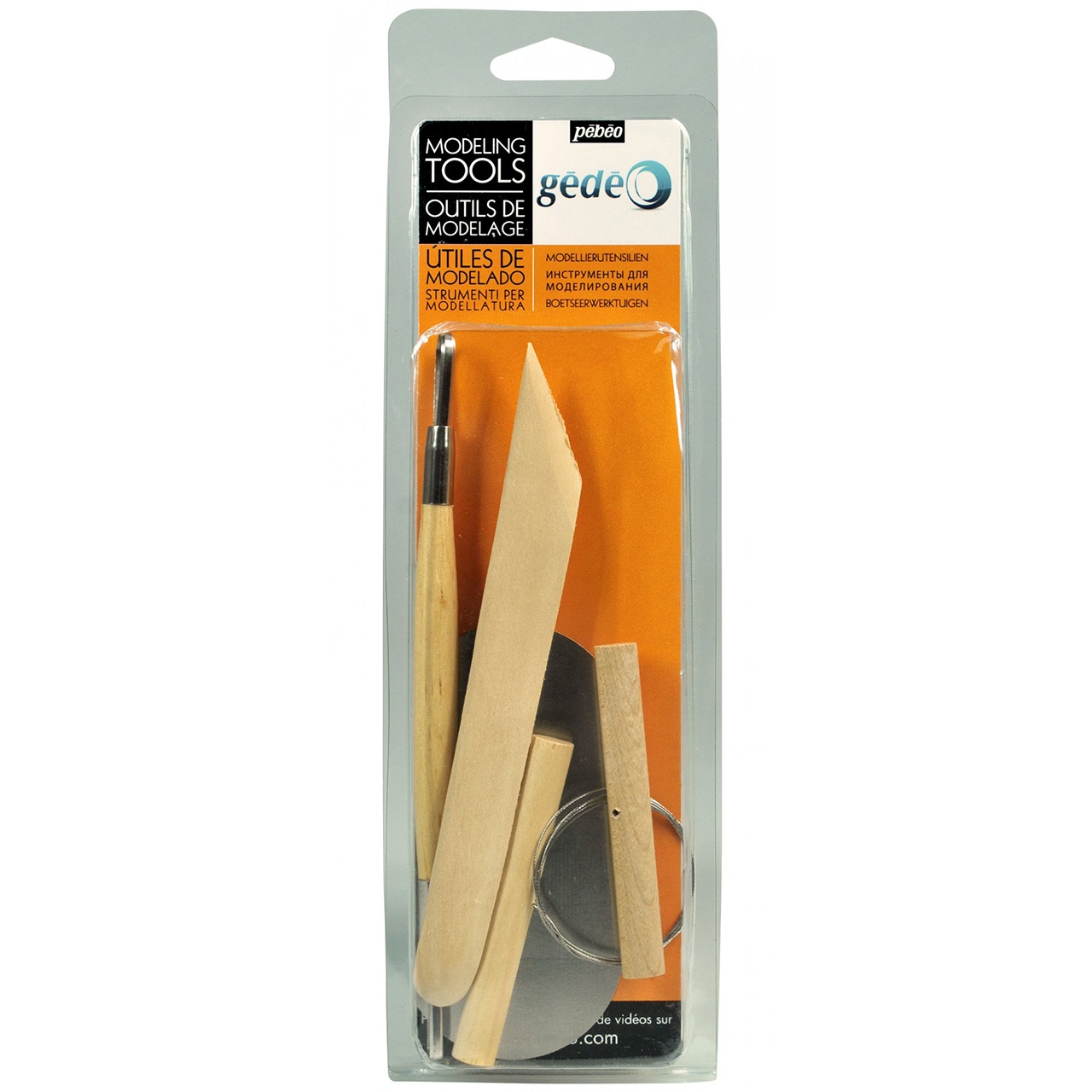 Set 4 unelte pentru modelaj Pebeo Gedeo 766305