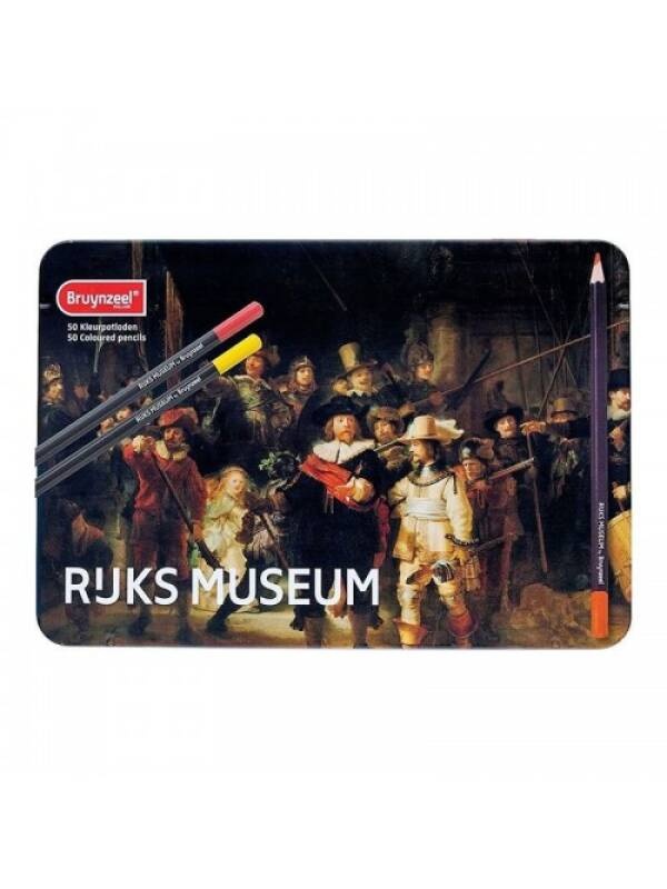 Set 50 creioane colorate Bruynzeel Rijks Museum 63012050