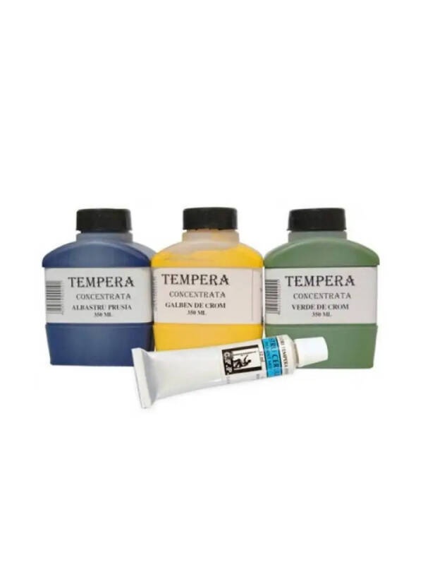 Tempera Combinatul Fondului Plastic - 40 ml (Culoare Tempera CFP: Alb de Titan)
