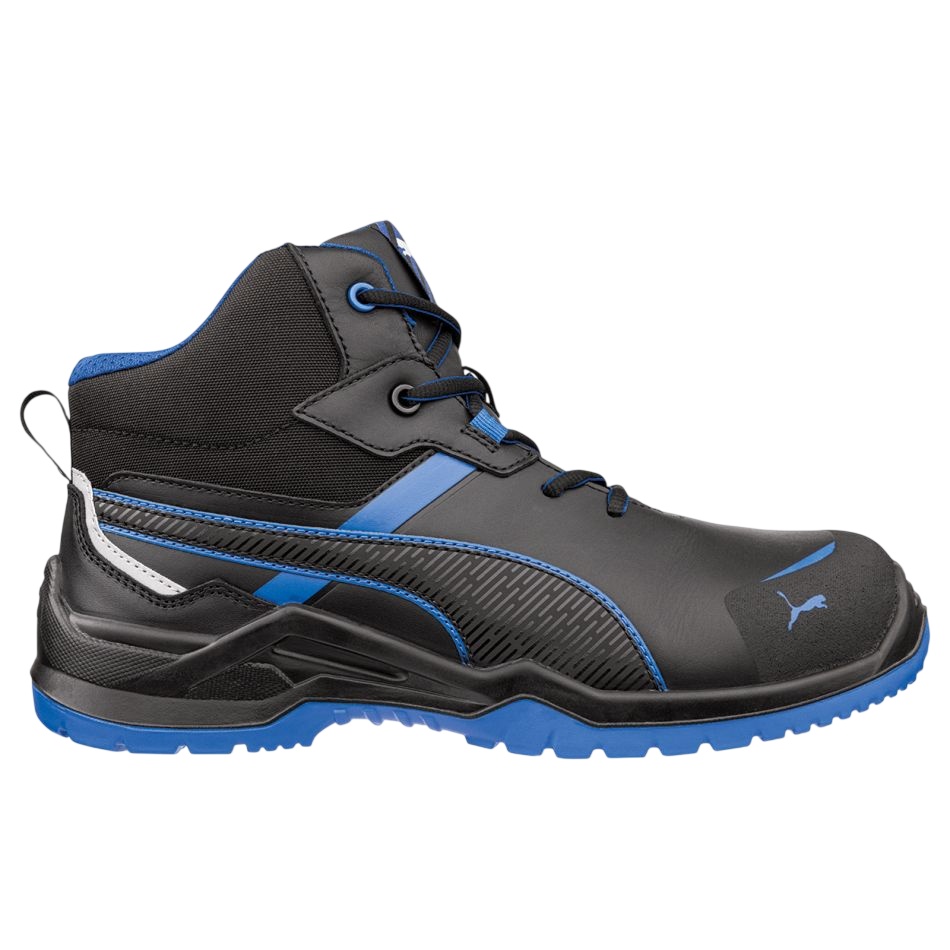 Bocanci de protectie Puma Krypton Blue Mid S3S ESD FO SR