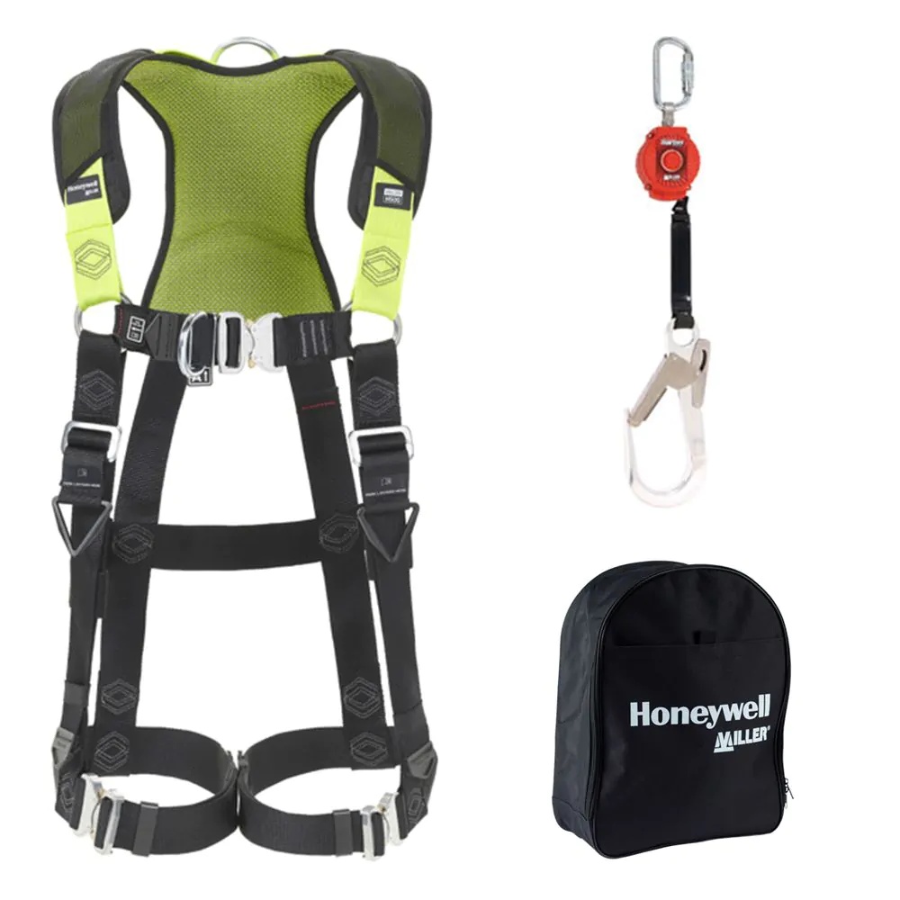 Set ham de siguranță Miller H500 cu dispozitiv autoblocant Turbolite