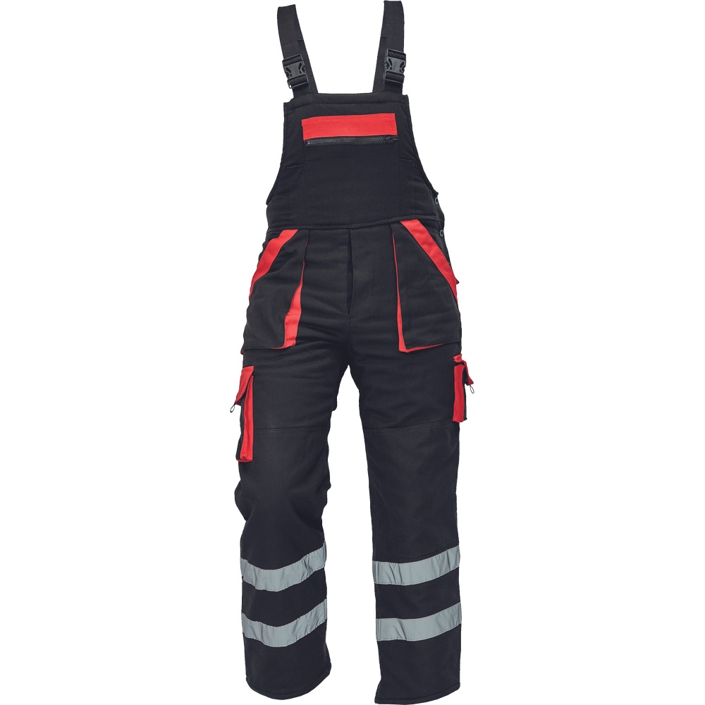 Pantaloni cu pieptar pentru iarna Max Winter Reflex