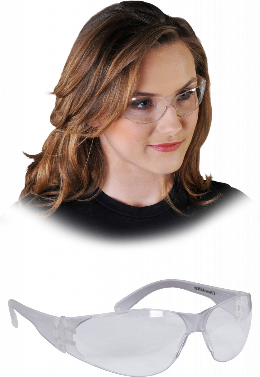 Ochelari de protectie MCR-CHECKLITE, 10 perechi/set