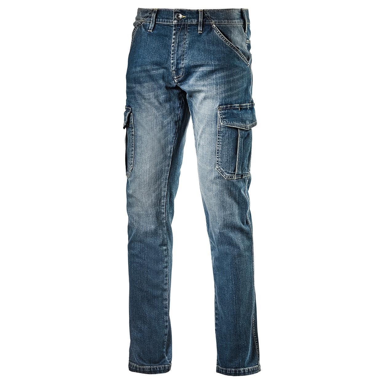 Pantaloni denim pentru barbati Diadora Cargo Stone