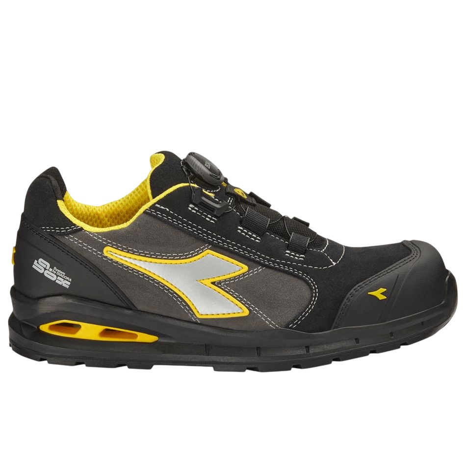 Pantofi de protectie Diadora Run A.Box MSTR BOA Low S3S FO SR SC ESD