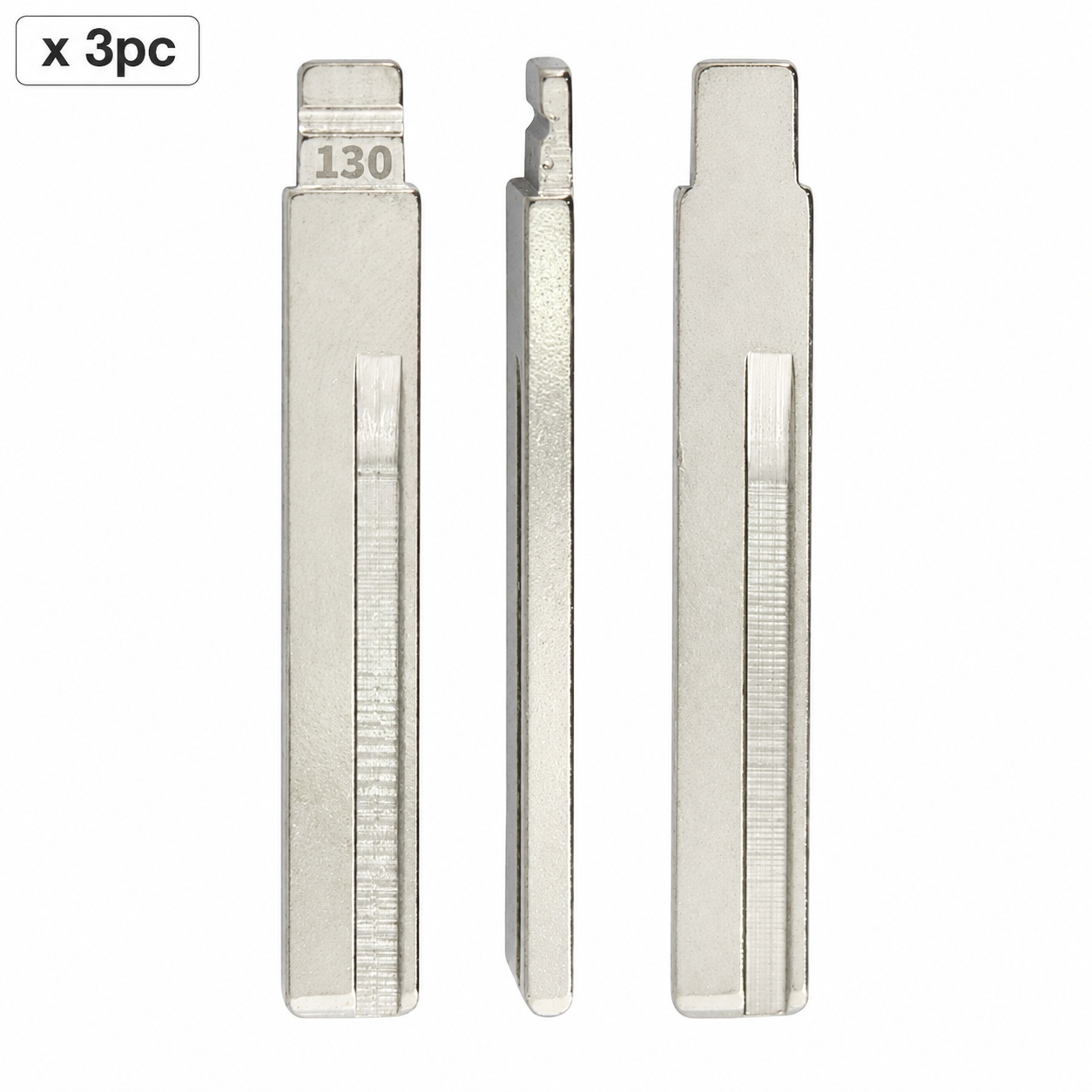 Set 3 lame cheie auto 130# HY20R HYN17R pentru Hyundai si Kia