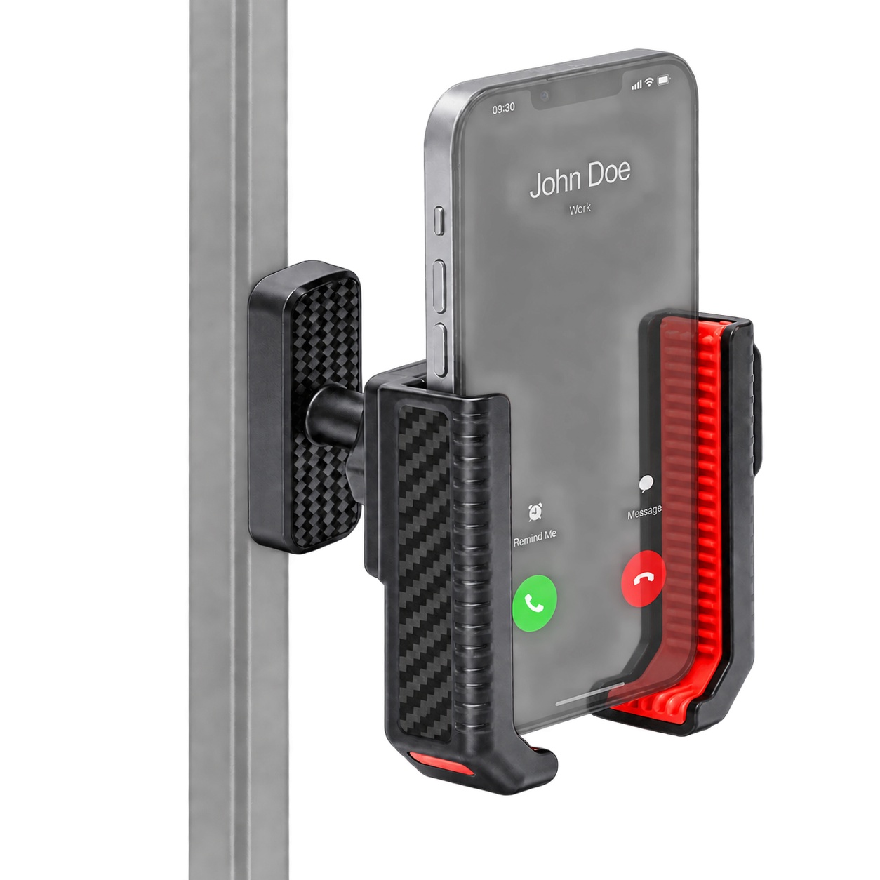 Suport magnetic pentru telefon pentru carucior de golf, 8 magneti N52, rotire 360°, prindere reglabila, utilizare cu o singura mana