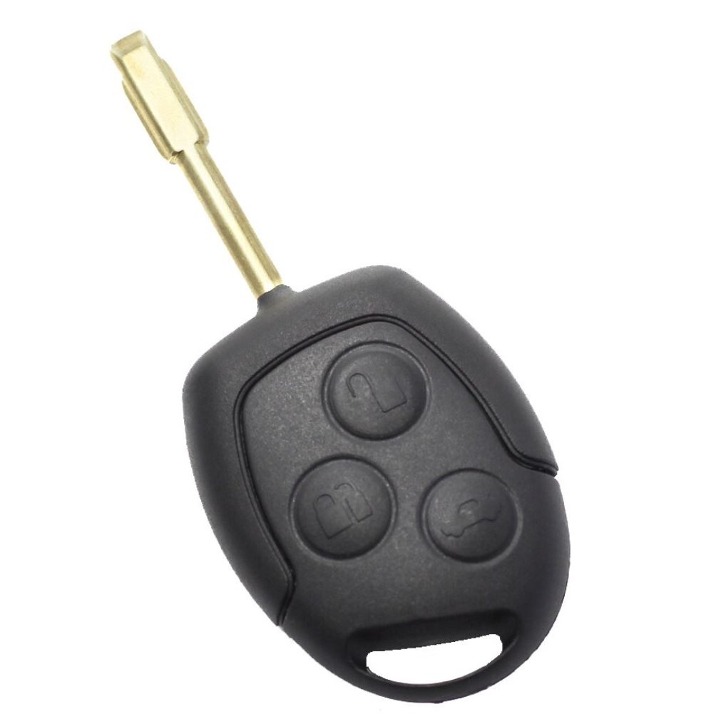 Carcasa cheie auto Techstar cu 3 butoane si suport baterie pentru Ford Mondeo – compatibila modele 2001–2007