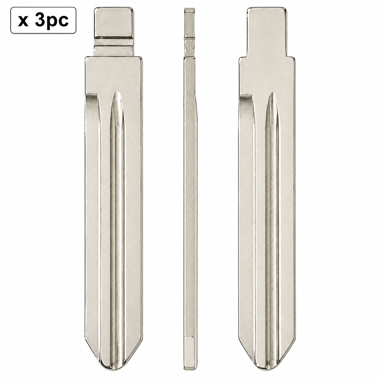 Set 3 lame cheie auto 100# HYN14R pentru Hyundai si Kia