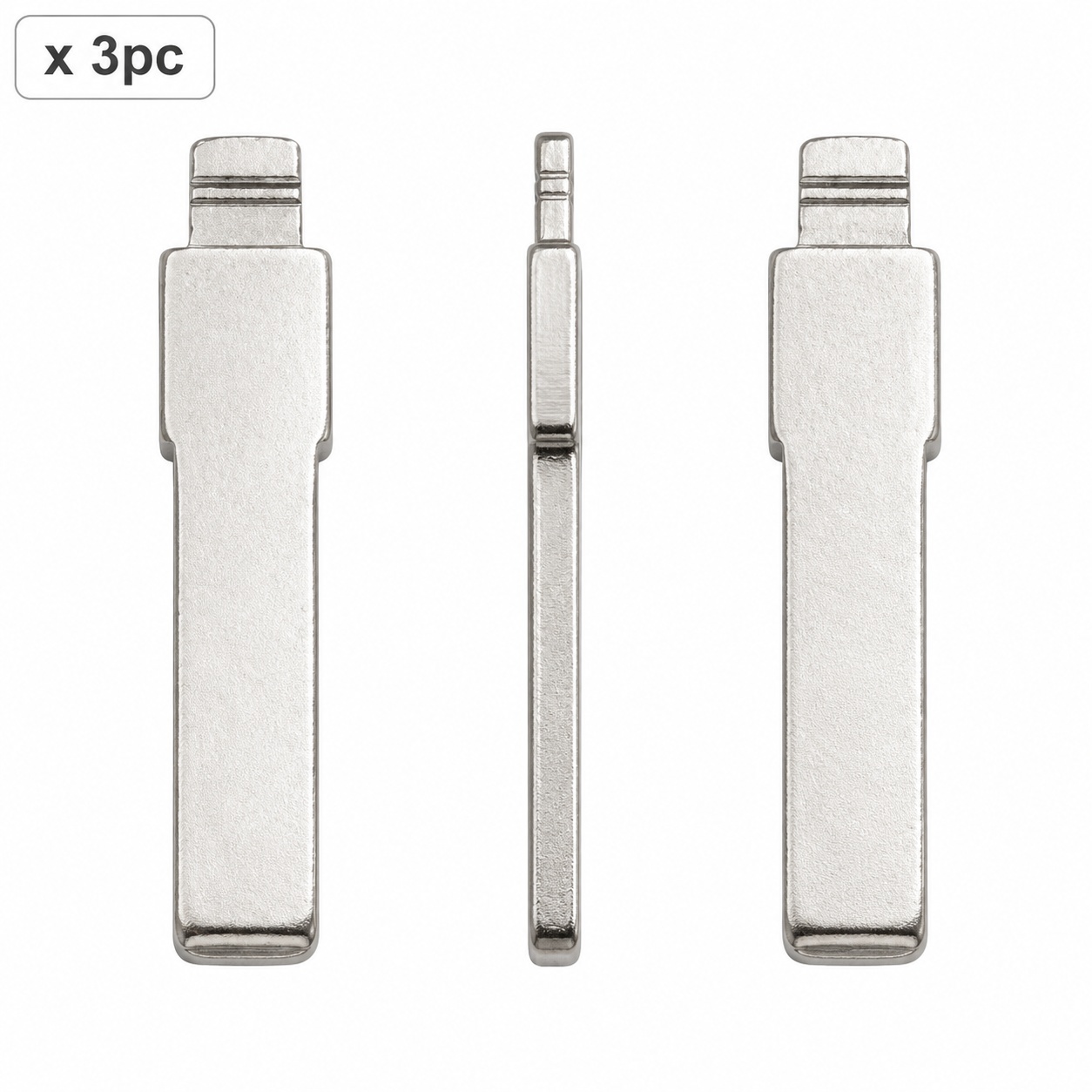Set 3 lame cheie auto 157# SIP22 pentru Fiat, compatibile KD VVDI JMD