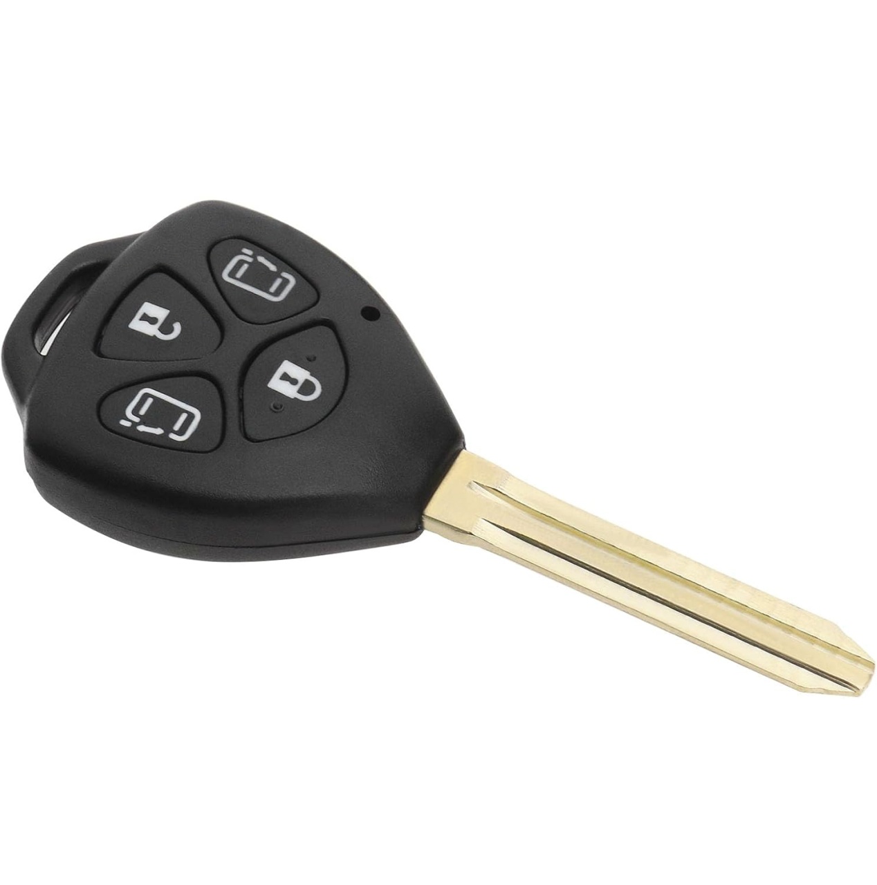 Carcasa Cheie Auto Techstar cu 4 butoane compatibila cu Toyota Corolla, Camry, Alphard