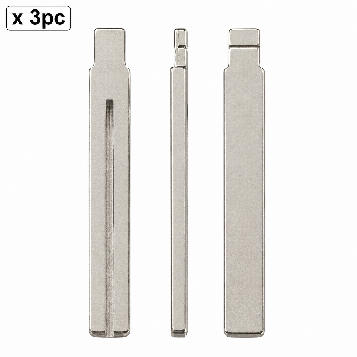 Set 3 lame cheie auto 165# TOY94 pentru Toyota, Lexus si BYD, compatibile KD VVDI JMD