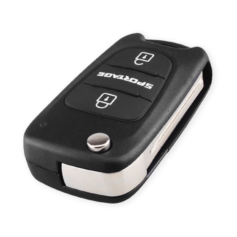 Carcasa Cheie Auto Techstar® compatibila cu Kia 3, Cerato, Ceed, K2, K5, Rio, Picanto, Sportage, 3 Butoane