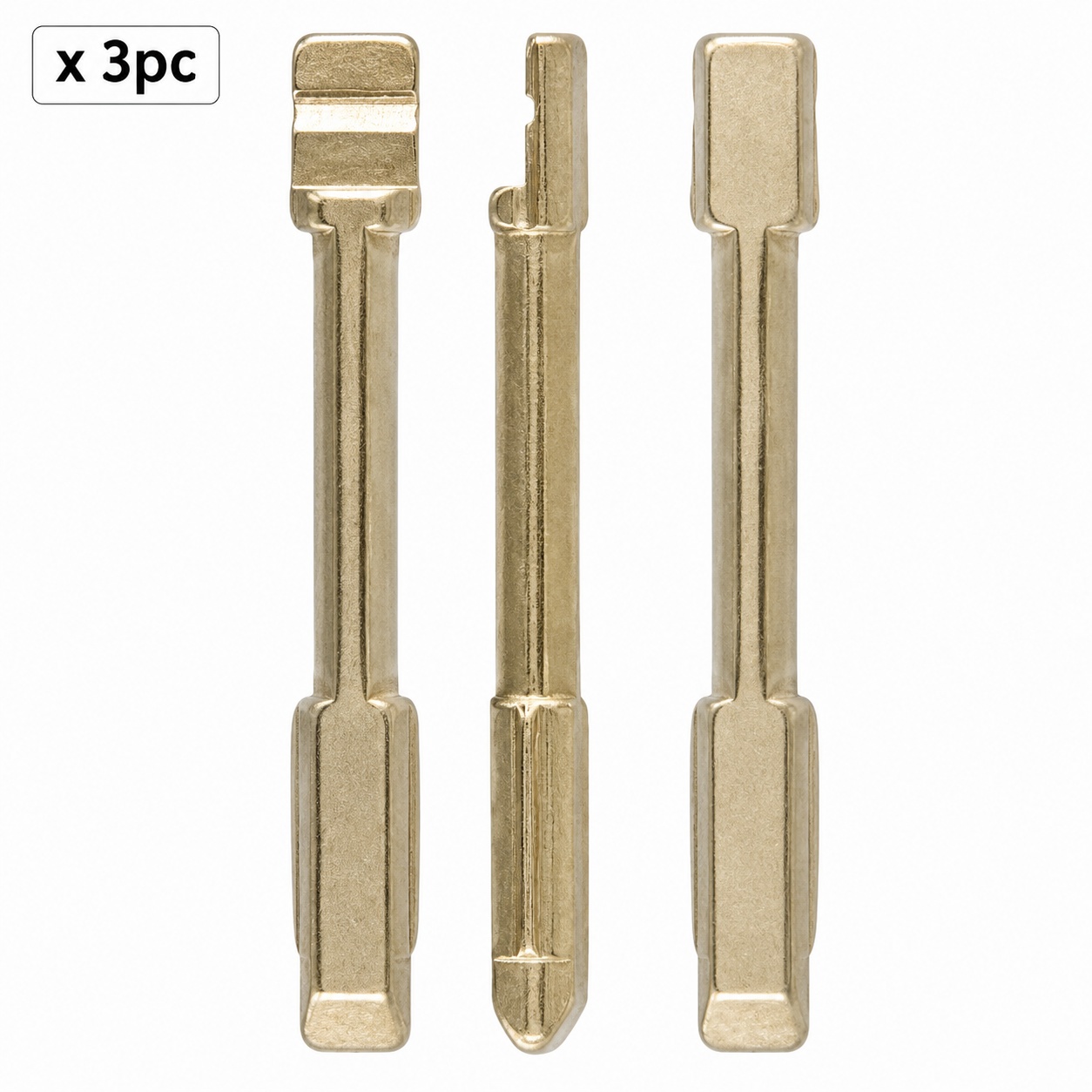 Set 3 lame cheie auto 90# FO21 pentru Ford Mondeo