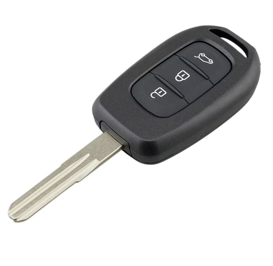 Carcasa cheie auto Techstar cu 3 butoane pentru Dacia Logan, Sandero, Duster, Dokker – compatibil 2016+