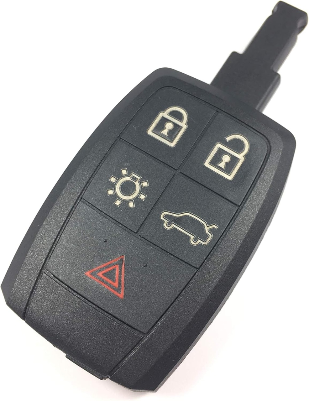 Carcasa Cheie Auto Techstar cu 5 Butoane, Compatibila Volvo C30, S40, V50, C70 – model keyless entry, tip card – fara cip, fara electronica