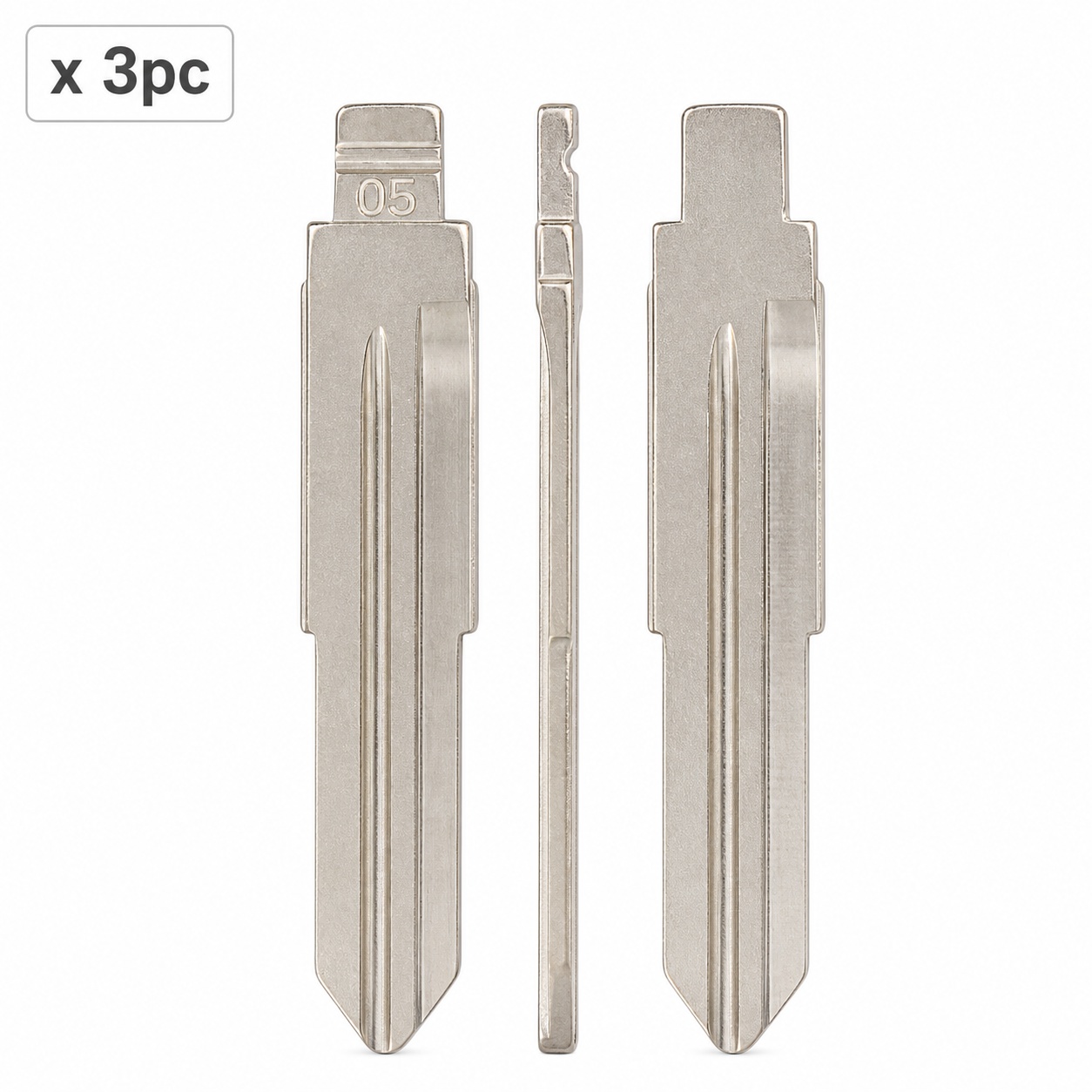 Set 3 lame cheie auto 05# pentru Toyota