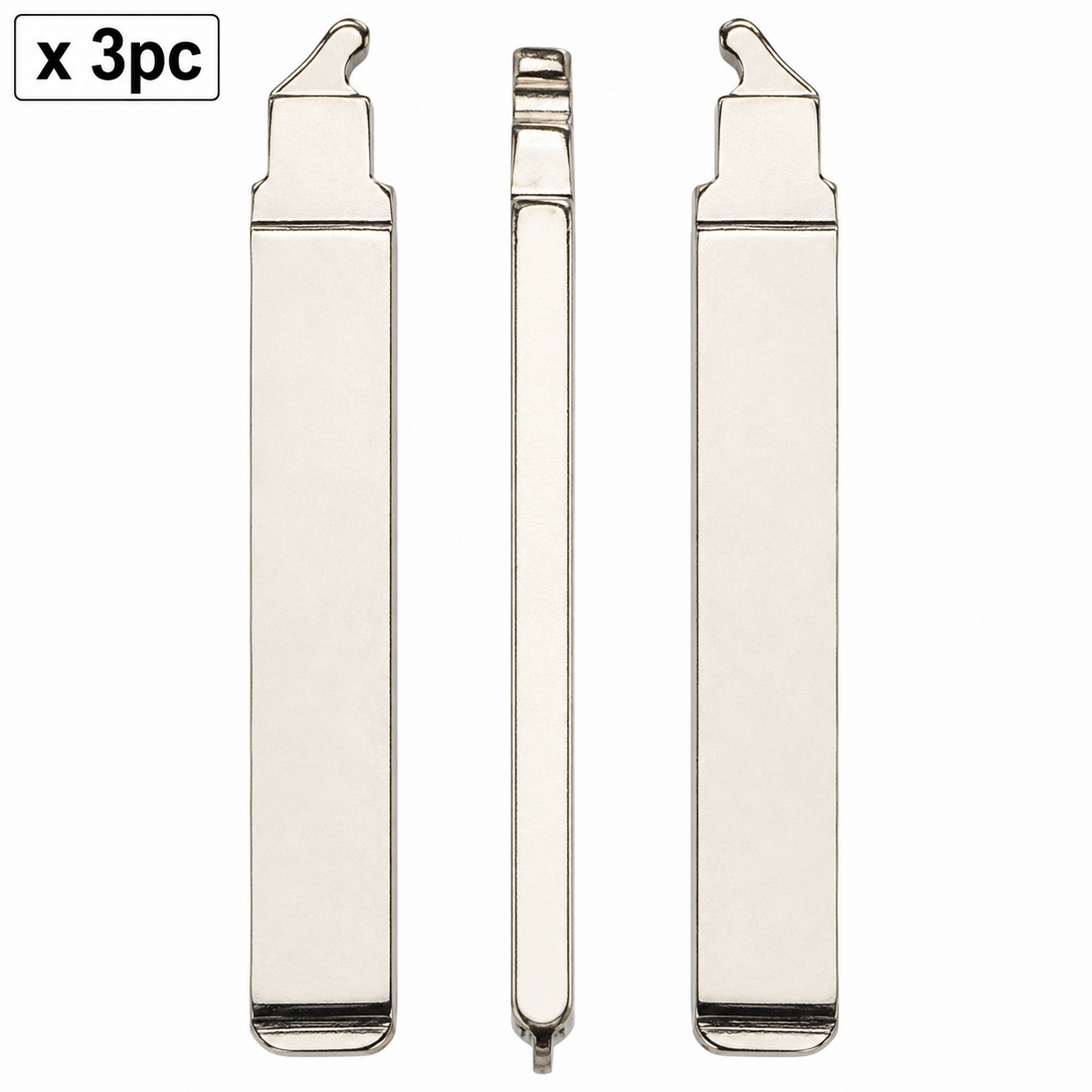 Set 3 lame cheie auto 148# pentru Peugeot si Toyota, lama inlocuire tip replacement