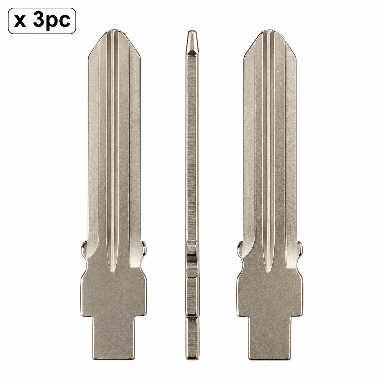 Set 3 lame cheie auto HU179/HU136 pentru Renault si Dacia