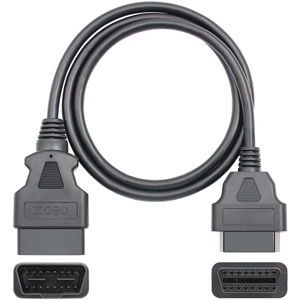 Cablu prelungitor OBD2 Techstar de 100 cm, male-female 16 pini 26AWG
