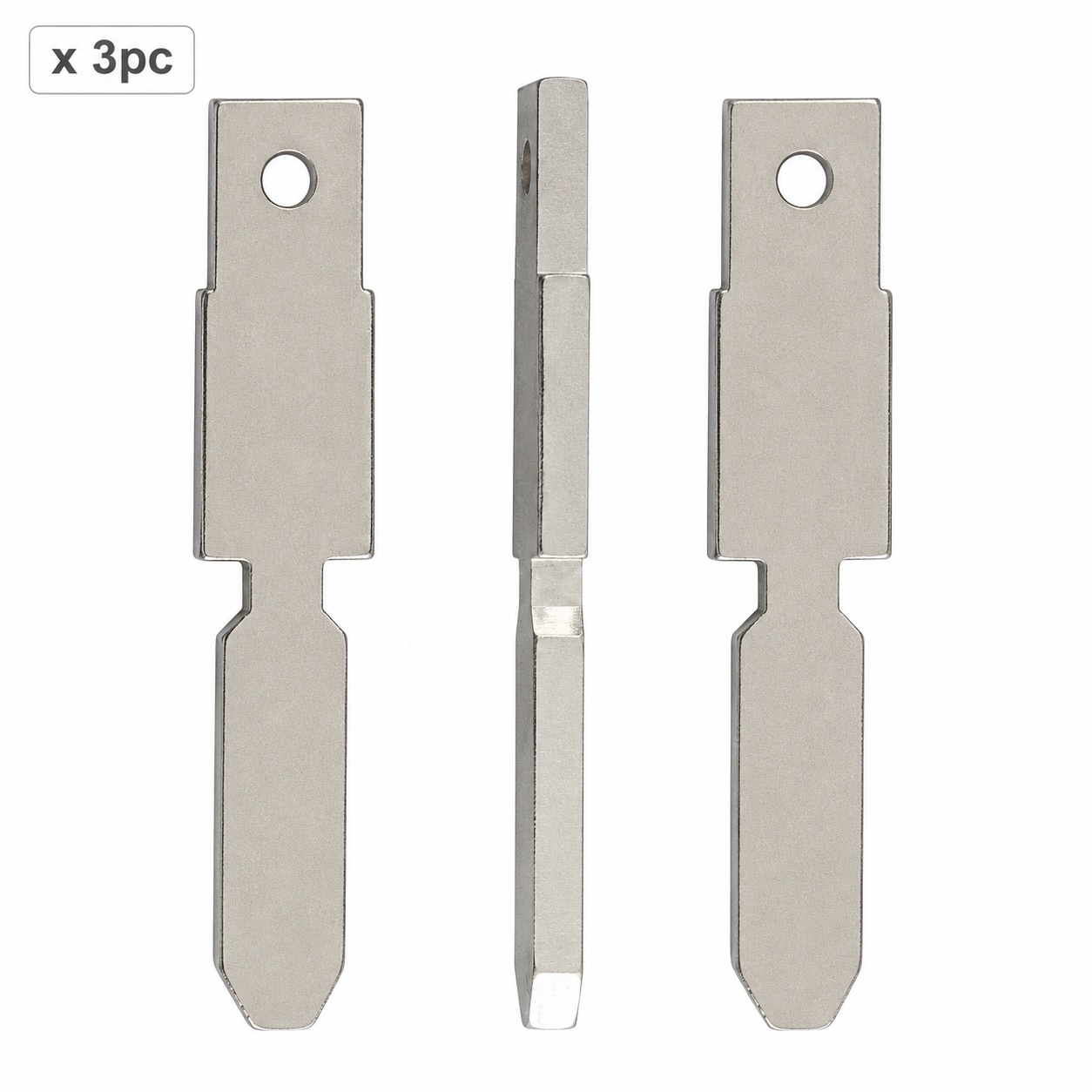 Set 3 lame cheie auto NE78 pentru Peugeot 406, 607 si Citroen