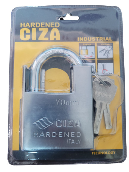 Lacat industrial hardened din otel dur anti-taiere, 70mm CIZA