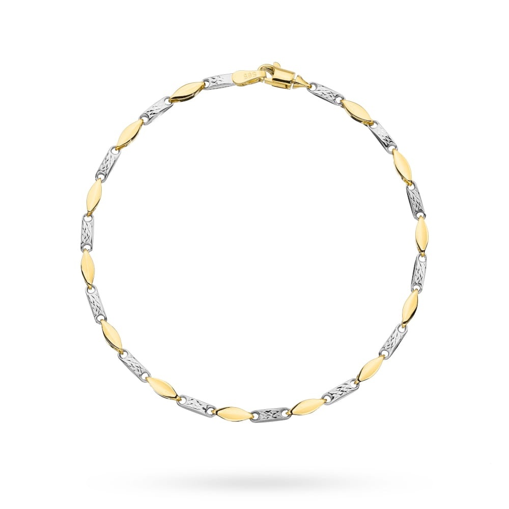 Bratara Aur 14k cu Placute