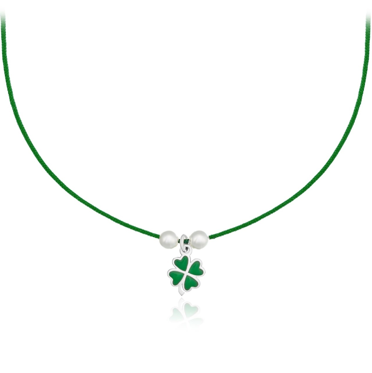 Choker pentru copii - Trifoi din Argint 925