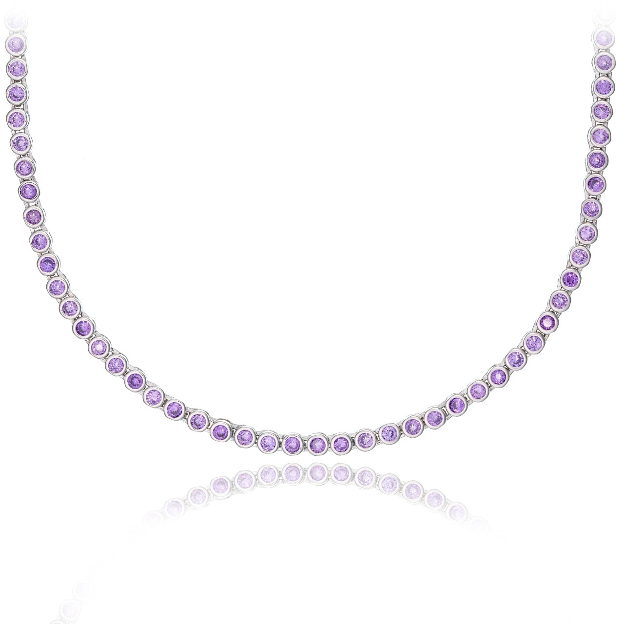 Colier Lilac Glow din Argint 925
