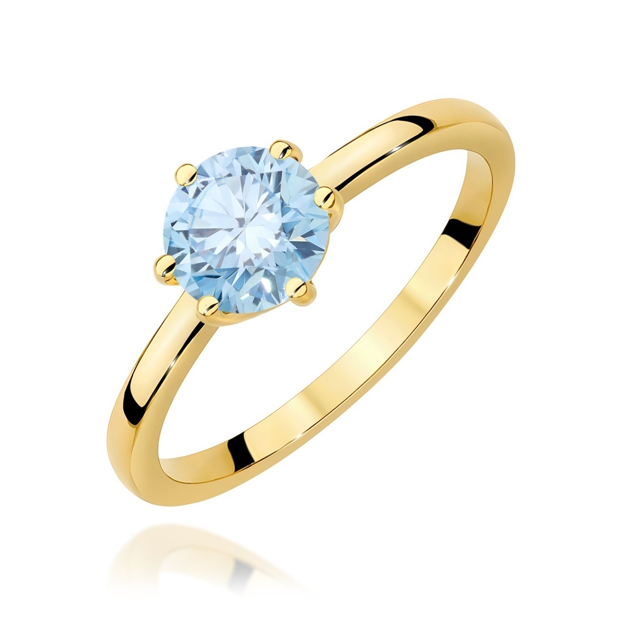 Inel Aur 14K cu Diamant Natural 1.00 ct
