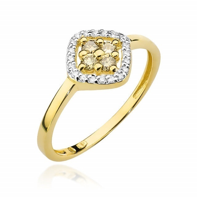Inel Aur 14K cu Diamante Naturale 0.30 ct